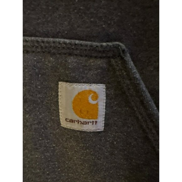 Carhartt Men's Heather Gray Hooded Sweatshirt Original Fit Size 2XL - Picture 3 of 8
